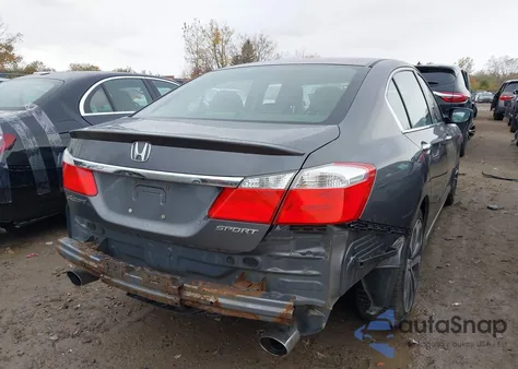 2013 Honda Accord Sport z USA, uszkodzony, nr VIN 1HGCR2F54DA267919